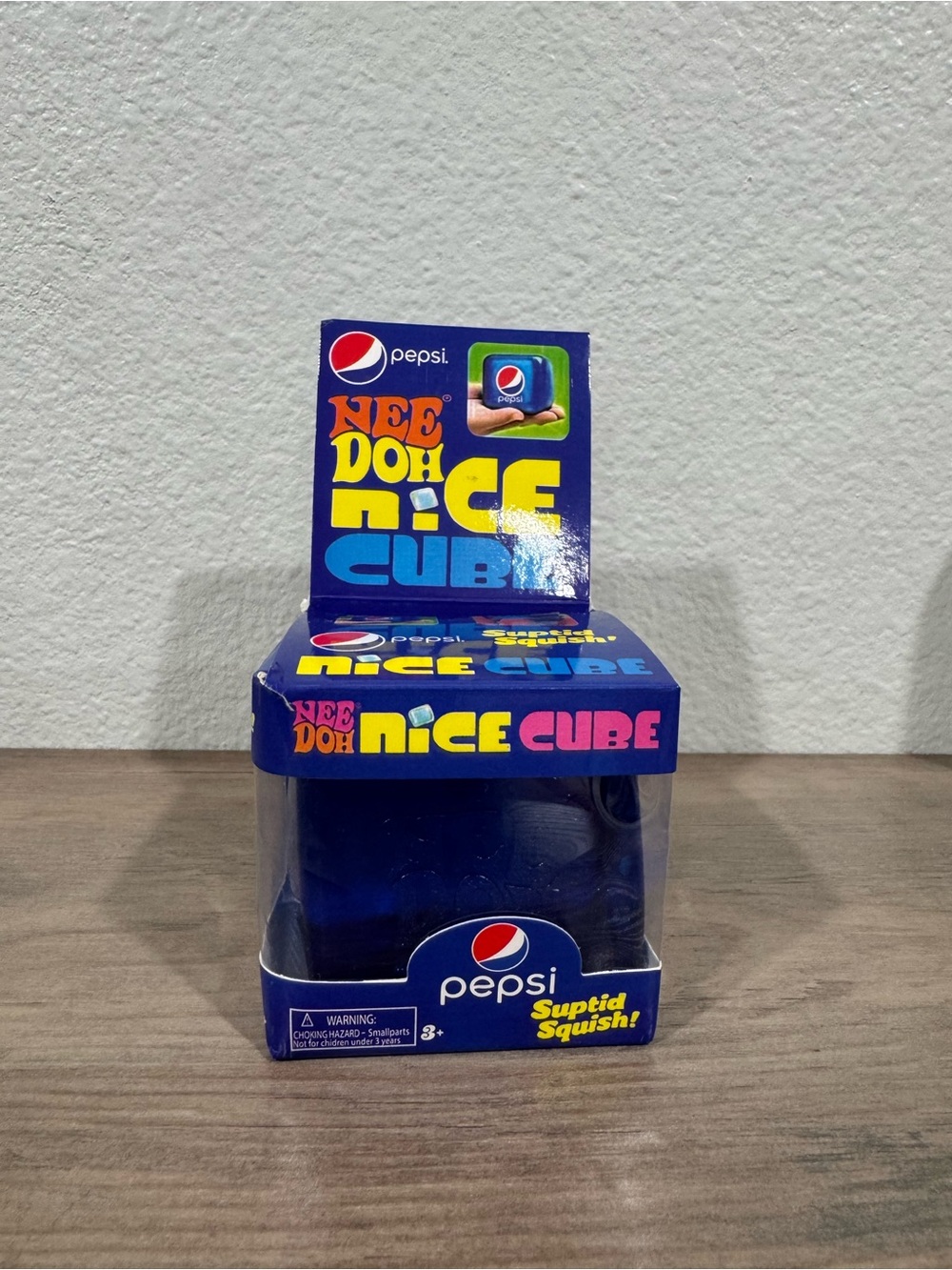 Pepsi Blue NeeDoh Squishy Cube